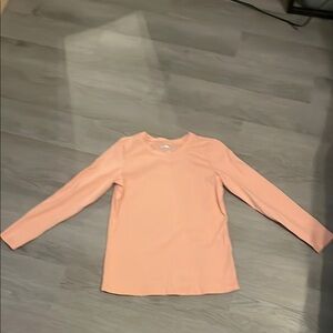 Peach Long Sleeve Top